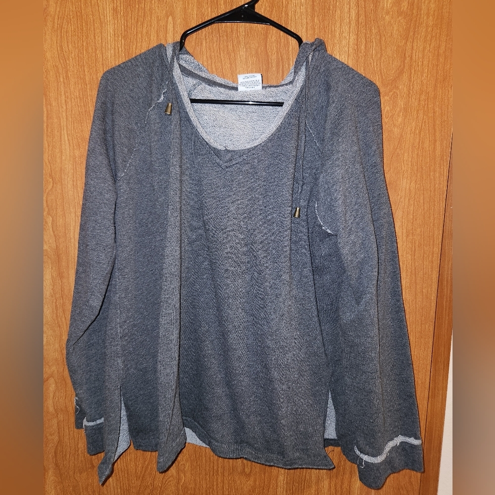 Active wear sweat shirt. With Hoodie.